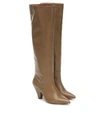 SOULIERS MARTINEZ SAN JOSE KNEE-HIGH LEATHER BOOTS,P00482460