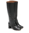 LOQ DONNA LEATHER KNEE-HIGH BOOTS,P00487709