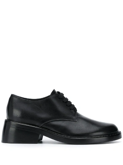 Ann Demeulemeester Polished Lace-up Shoes In Black