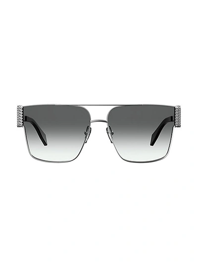 Moschino 60mm Square Sunglasses In Grey