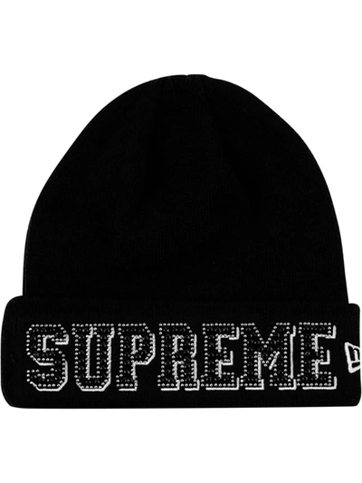 Supreme New Era Gems Beanie In Black