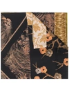 PIERRE-LOUIS MASCIA MIX-PRINT SILK SCARF