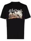 PALM ANGELS Desert skull print T-shirt