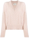 LANEUS CHUNKY-KNIT JUMPER