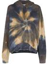 COLLINA STRADA KAPUZENPULLOVER MIT BATIK-PRINT