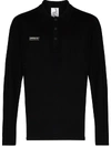 Adidas Originals Adidas Spezial Newsam Polo Shirt In Black