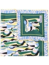 EMILIO PUCCI GRAPHIC-PRINT CASHMERE SCARF