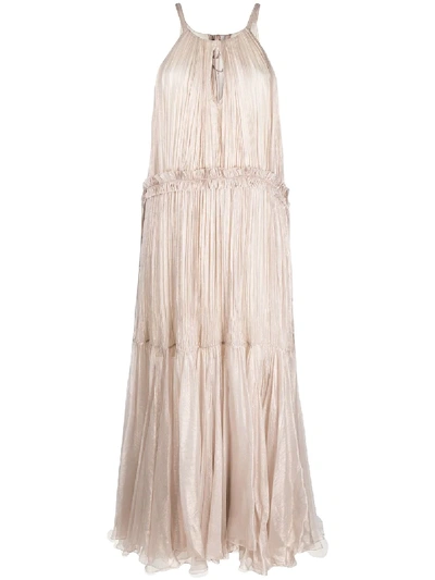 Maria Lucia Hohan Maella Midi Dress In Pink