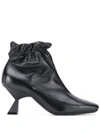 GIVENCHY SQUARE-TOE 75MM ANKLE BOOTS