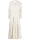 BA&SH SAMI MAXI SHIRT DRESS