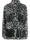 ANDAMANE EVITA ANIMAL PRINT SHIRT JACKET