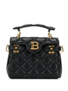 BALMAIN QUILTED LAMBSKIN BACKPACK