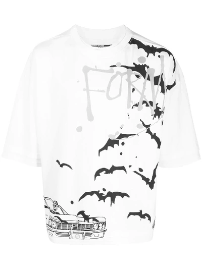 Formy Studio Graphic-print T-shirt In White