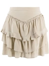 IRO SULK TIERED RUFFLE SKIRT