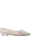 SOPHIA WEBSTER FAW BUTTERFLY GLITTER PUMPS