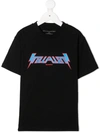 Stella Mccartney Logo Print T-shirt In Black
