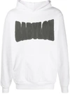 BABYLON LA LOGO-PRINT LONG-SLEEVED HOODIE