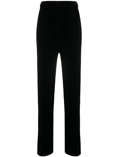 N°21 Tailored Straight-leg Trousers In Black