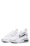 Nike Air Max 2090 55mm Low-top Sneakers In White/ Black/ Wolf Grey