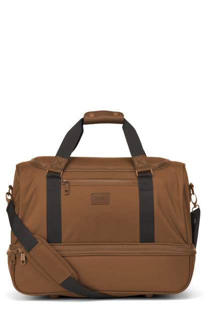 calpak duffel chocolate