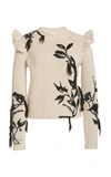 ZIMMERMANN LUCKY EMBROIDERED CASHMERE SWEATER,814990