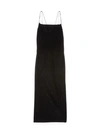 Helmut Lang Women's Knot Detail Slip Dress In Black