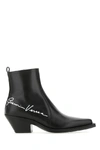 VERSACE VERSACE GV SIGNATURE COWBOY BOOTS