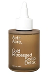 ACT+ACRE COLD PROCESSED SCALP DETOX,AA0003