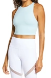 Alo Yoga Movement Sports Bra In Glass Blue