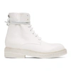 Marsèll White Parrucca Boots In 110 White