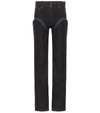 Y/PROJECT HIGH-RISE STRAIGHT JEANS,P00488763