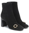 TOD'S SUEDE ANKLE BOOTS,P00494792