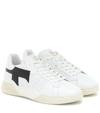 TOD'S LEATHER SNEAKERS,P00494817