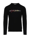 GIVENCHY GIVENCHY SIGNATURE EMBROIDERED KNITTED SWEATER