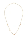 NATALIE MARIE 9KT YELLOW GOLD NAUM CHARM NECKLACE