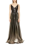 GIVENCHY DEGRADE LAME A-LINE GOWN,BW20WY135M
