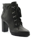 ADRIENNE VITTADINI TRAILER LACE UP BOOTIES WOMEN'S SHOES