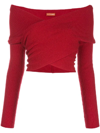 Altuzarra Virginia Knit Jumper In Red