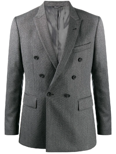 Reveres 1949 1949 Double-breasted Blazer In Grey