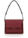 Marni Accordion Pocket Style Shoulder Bag In Bor