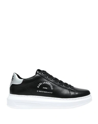 Karl Lagerfeld Kapri Maison Karl Black Silver Sneaker