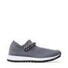 Jimmy Choo Women's Verona Crystal Knit Sneakers In Dusk/grey