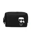 Karl Lagerfeld Beauty Cases In Black