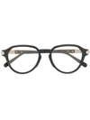 Brioni Round-frame Sunglasses In Black