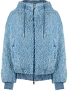 MONCLER REVERSIBLE SHEARLING PUFFER JACKET