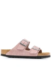 BIRKENSTOCK SUEDE LEATHER SANDALS