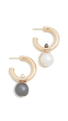 BECK JEWELS AGRA ALMA HOOPS