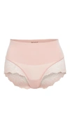 Spanx Undie-tectable Lace Hi-hipster Panties In Soft Nude