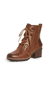 Sorel Cate Lace Rogue Boots In Velvet Tan