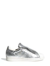 ADIDAS ORIGINALS ADIDAS WOMEN'S SILVER LEATHER SNEAKERS,FW8159 6.5